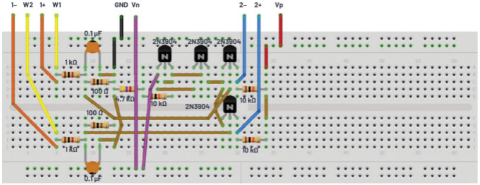 ADALM2000实验:BJT差分对