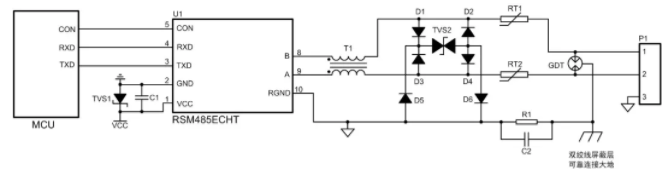 新能源领域中的多节点RS-485总线?；さ缏酚τ? width=