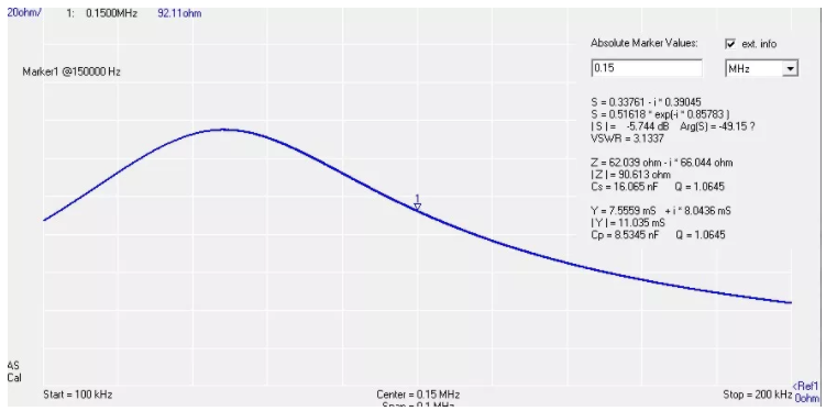 单管150kHz放大器