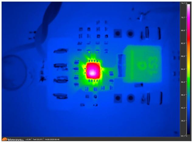直流开关电源结温的直接测量法