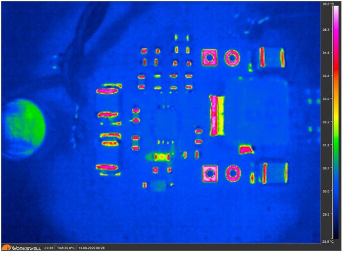 直流开关电源结温的直接测量法