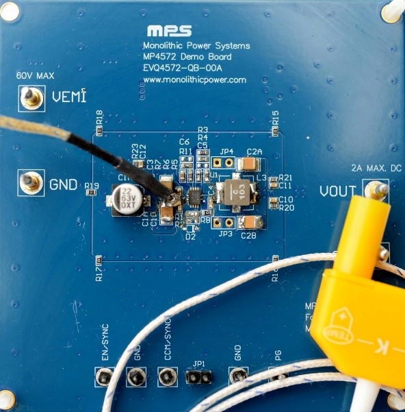 直流开关电源结温的直接测量法