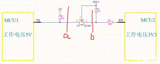 不同的电平信号的MCU如何进行串口通信？