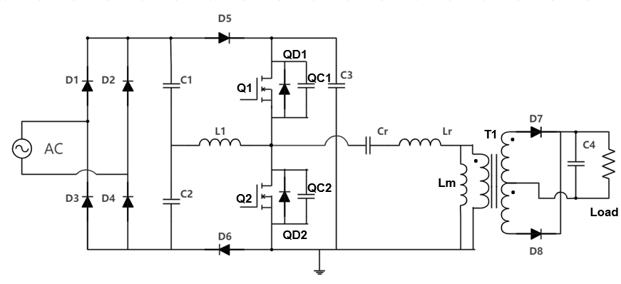 具备高功率因数性能的单级 AC-DC 拓扑结构