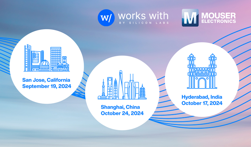 贸泽电子以钻石赞助商身份闪耀亮相Silicon Labs Works With 2024开发者大会