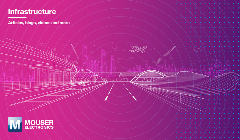 贸泽推出针对基础设施和智慧城市的工程技术资源中心 贸泽推出针对基础设施和智慧城市的工程技术资源中心