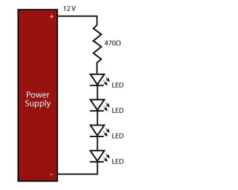 如何为LED选择限流电阻的值