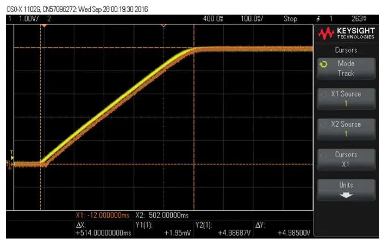 如何在没有软启动方程的情况下测量和确定软启动时序？