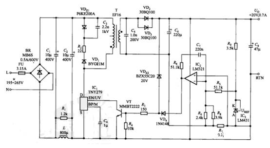 恒流LED的电源是如何工作？