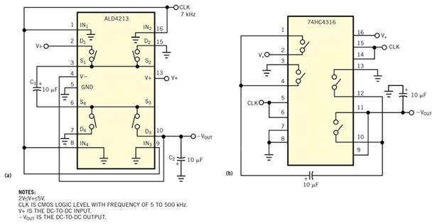 模拟开关充当 DC／DC 转换器