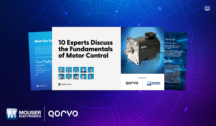 贸泽携手Qorvo推出全新电子书揭秘电机控制集成化破局之道
