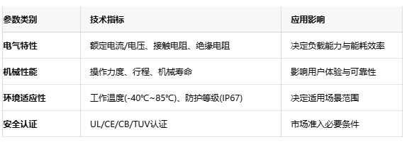 开关选型深度解析：关键参数背后的工程逻辑