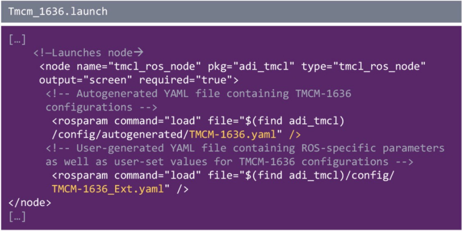 使用ROS1驱动程序来操控ADI Trinamic电机控制器 使用ROS1驱动程序来操控ADI Trinamic电机控制器