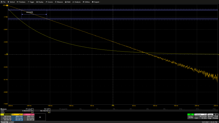 如何利用示波器实现指数时间常数测量