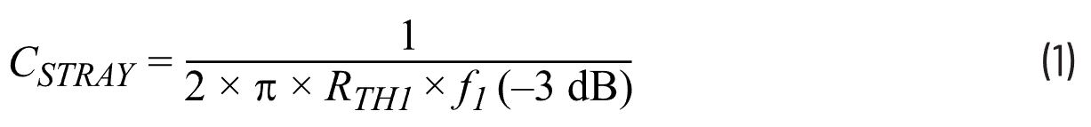 利用测量运算放大器的输入电容来降低噪声