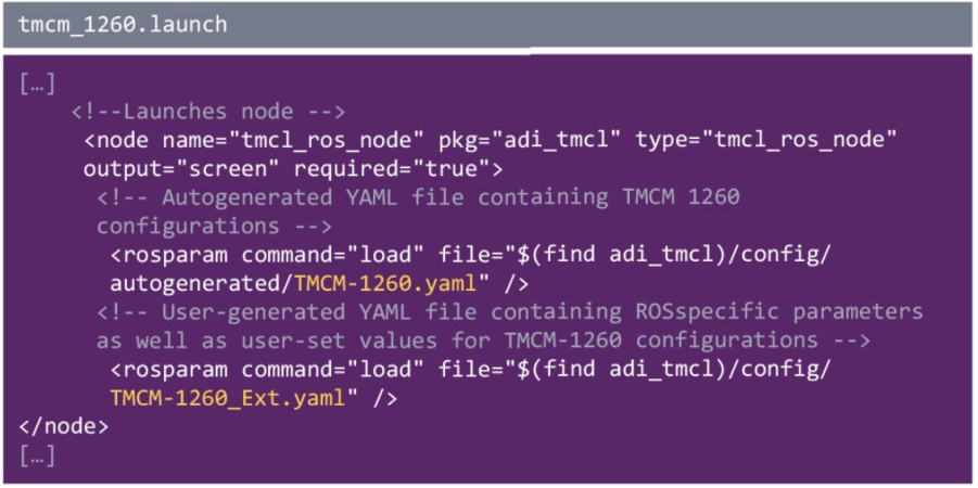 使用ROS1驱动程序来操控ADI Trinamic电机控制器 使用ROS1驱动程序来操控ADI Trinamic电机控制器