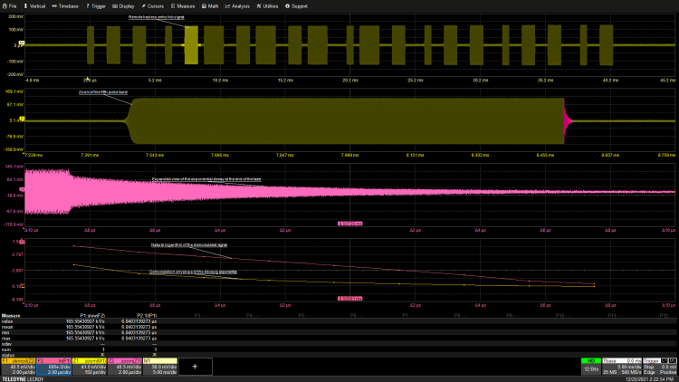 如何利用示波器实现指数时间常数测量