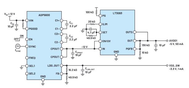 交错式反相电荷泵如何破解EMI/纹波双难题？