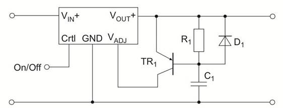 启动期间转换器上的负载减少浪涌电流