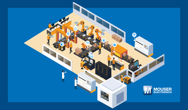 贸泽电子发布工业4.0线上资源预测性维护解决方案