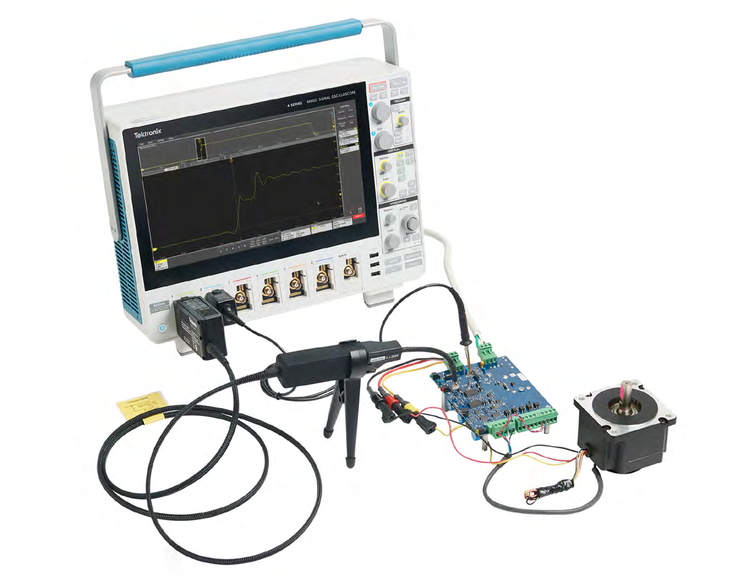 使用示波器对三相电机驱动器进行测量（上）