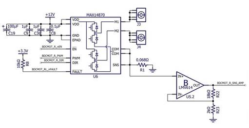 控制电机控制器的微控制器