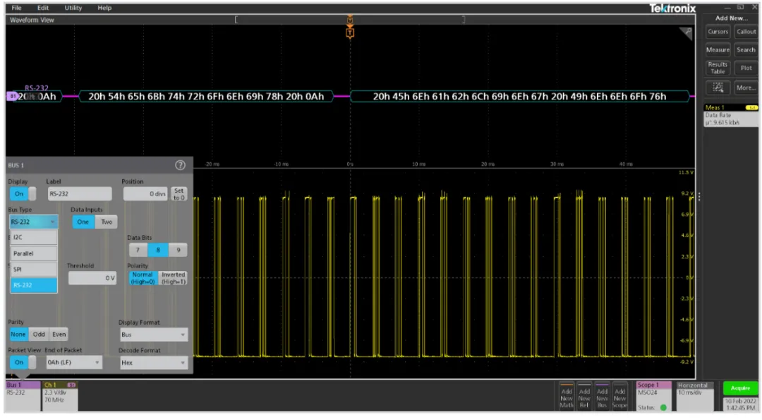 开启TekHSI高速接口功能，加速波形数据远程传输
