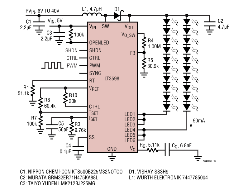 精简LED驱动设计，降低LCD背光系统成本