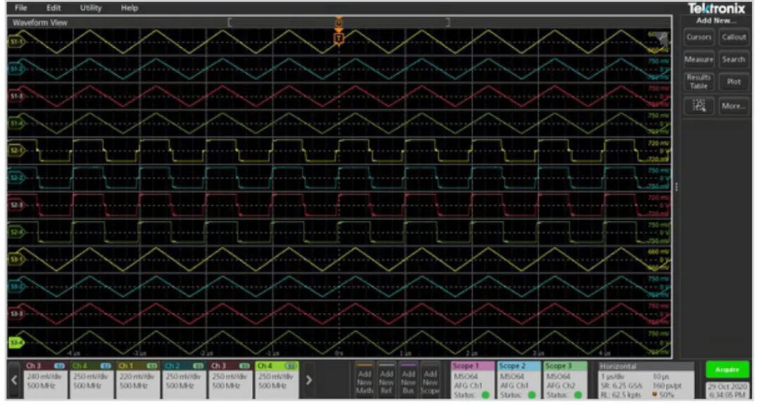 开启TekHSI高速接口功能，加速波形数据远程传输