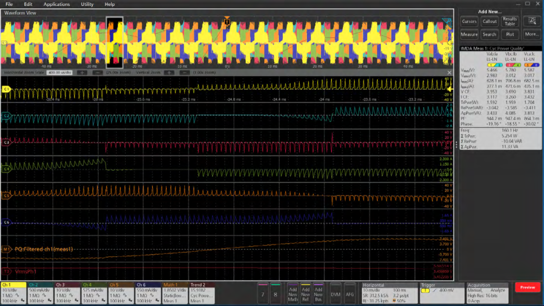 使用示波器对三相电机驱动器进行测量（上）