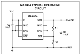 可变电阻和温度索引查找表补偿稳压器输出