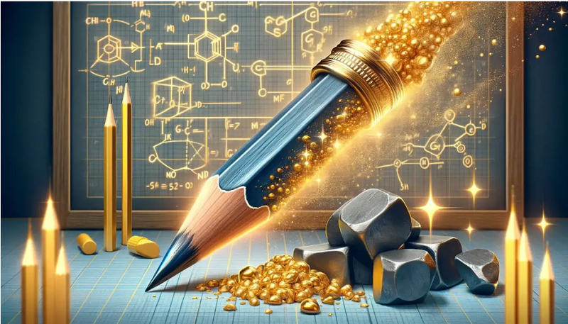 按特定顺序堆叠5层石墨烯，铅笔芯巧变电子“黄金”