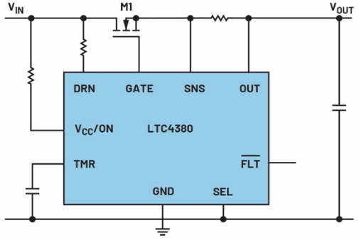 当过压持续较长时间时，使用开关浪涌抑制器