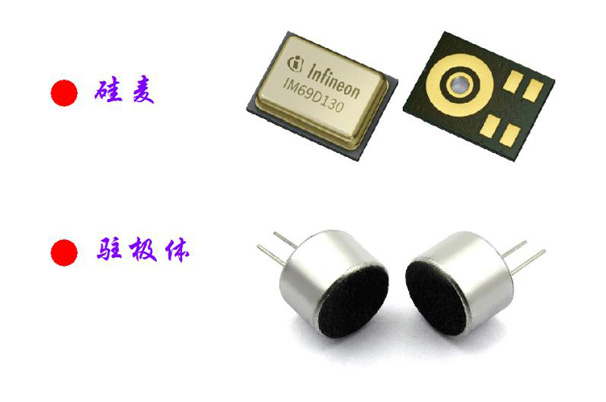对比硅麦与驻极体麦克风