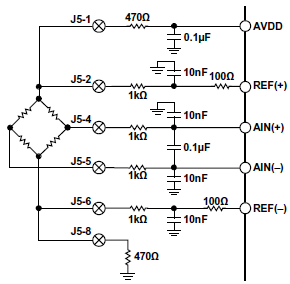 图5 电压激励的压力传感器    图6 电流激励的压力传感器