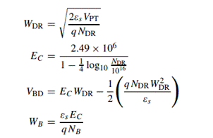 针对高压应用优化宽带隙半导体器件