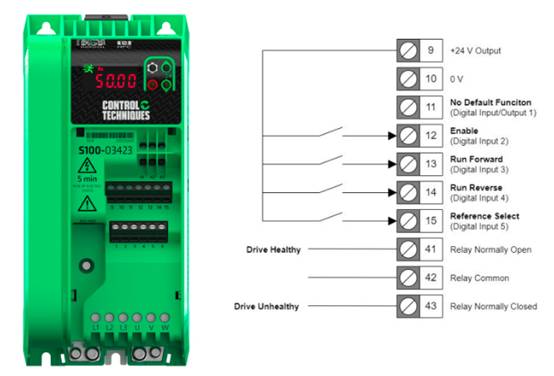 变频驱动器 (VFD) 的控制线路
