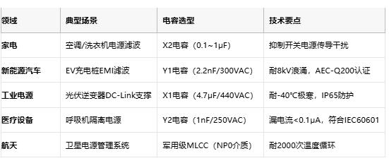 安规电容技术全景图：从安全设计到国产替代突围