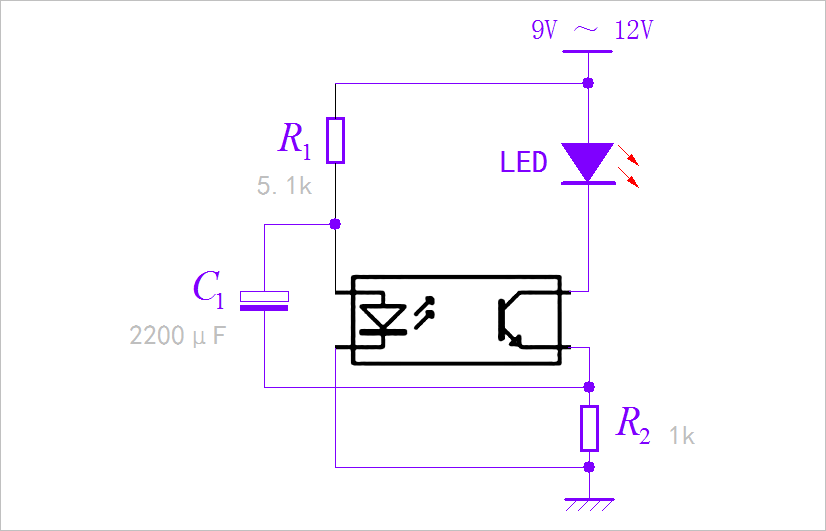 有趣的光耦振荡器 有趣的光耦振荡器