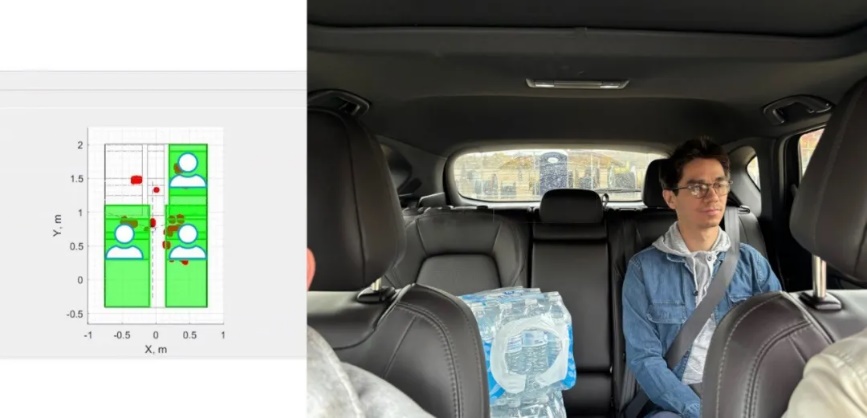 通过单芯片 60GHz 毫米波雷达传感器，降低车内传感的复杂性和成本